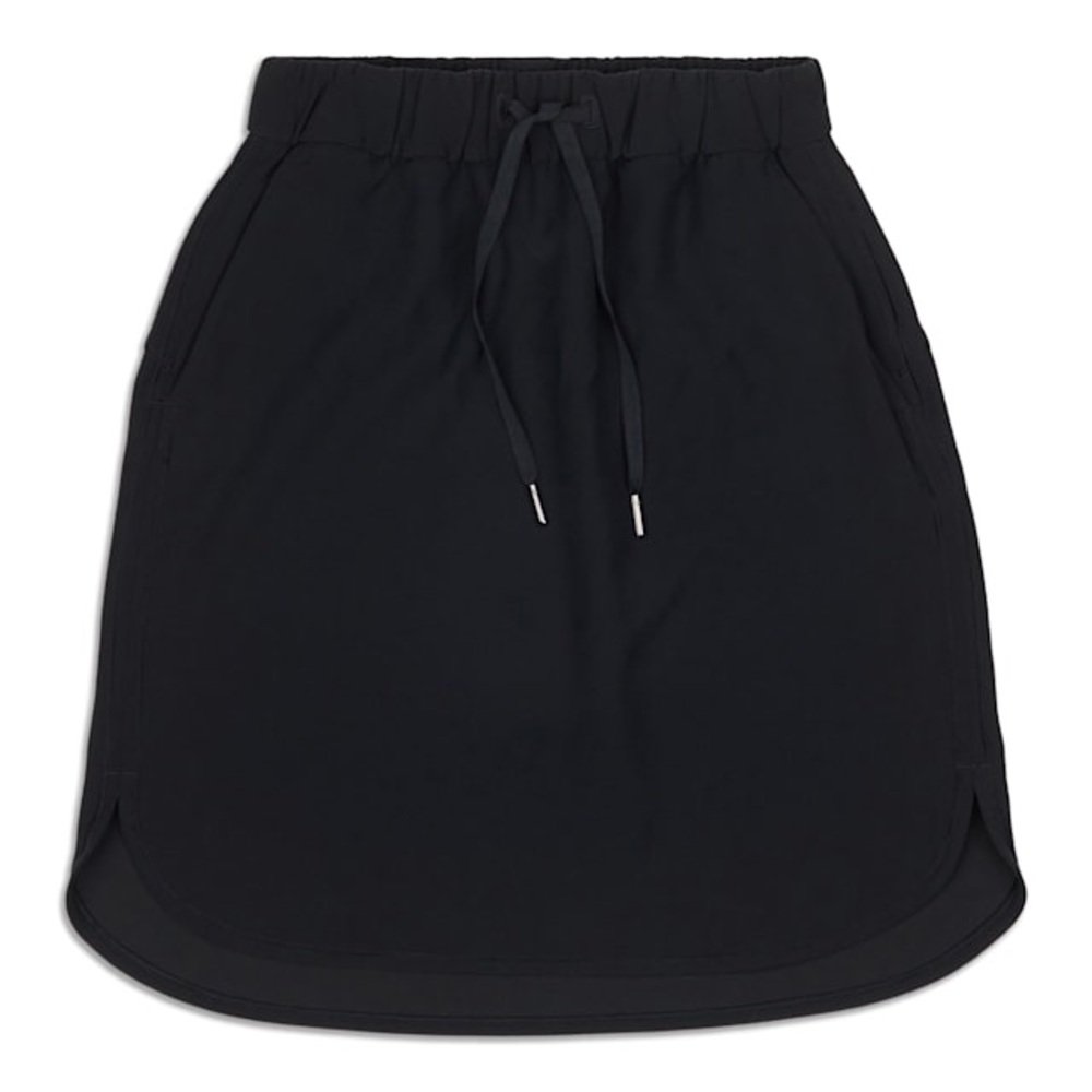 lululemon athletica Black on The Fly Skirt